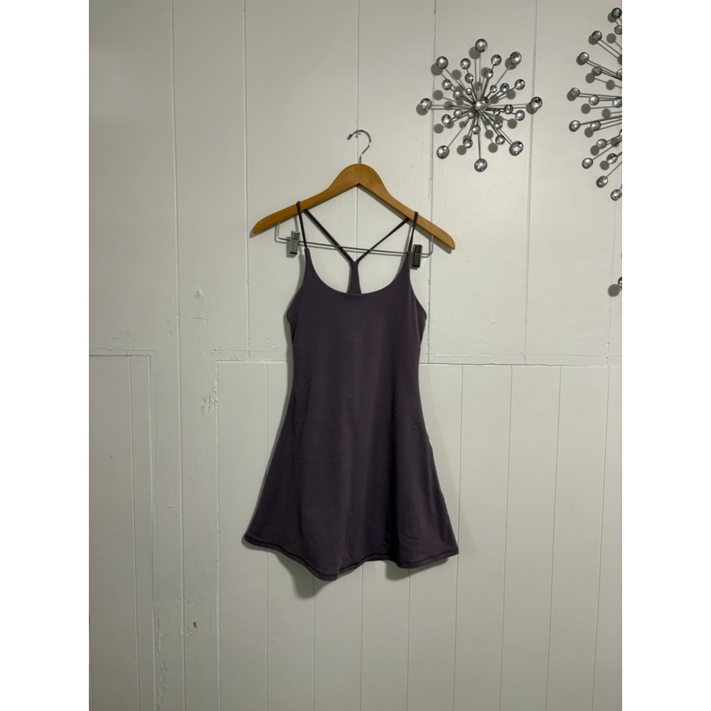 Halara Softlyzero™ Plush Backless Active Dress In Color Tulip - Picture 4 of 9